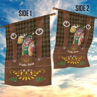 Frank & Stein Oktoberfest Garden Flag Beer Festival German Bavarian - Wonder Print Shop