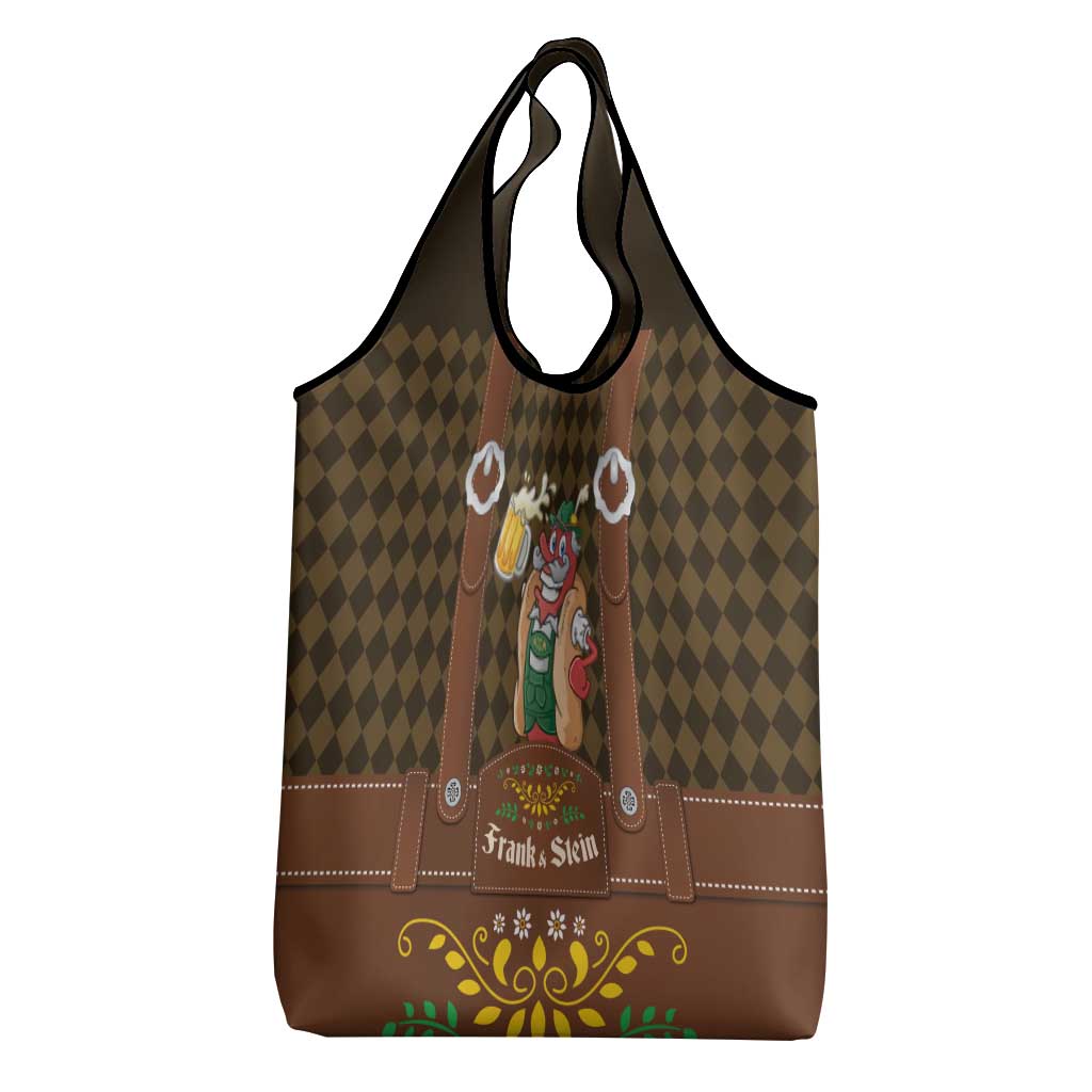Frank & Stein Oktoberfest Grocery Bag Beer Festival German Bavarian - Wonder Print Shop