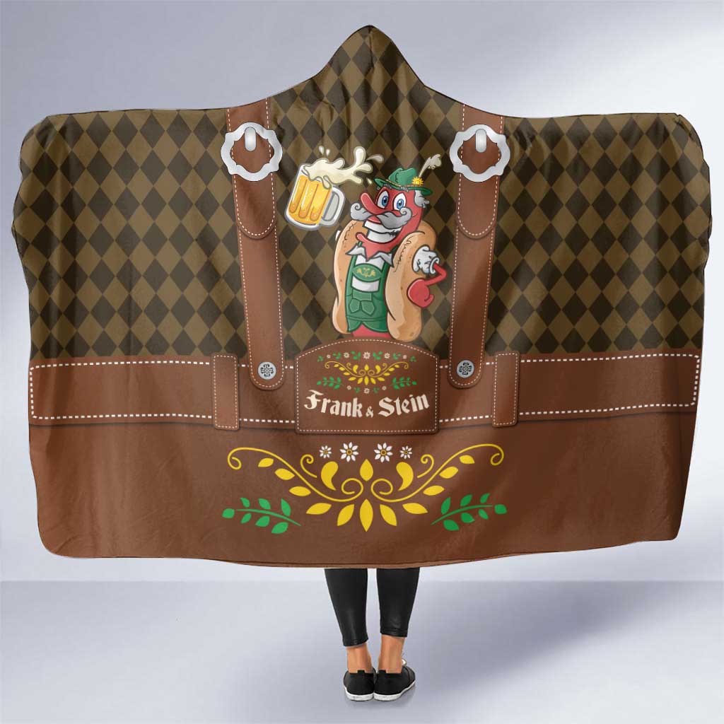 Frank & Stein Oktoberfest Hooded Blanket Beer Festival German Bavarian - Wonder Print Shop