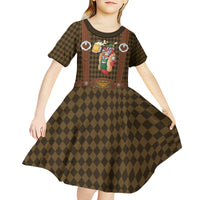 Frank & Stein Oktoberfest Kid Short Sleeve Dress Beer Festival German Bavarian - Wonder Print Shop