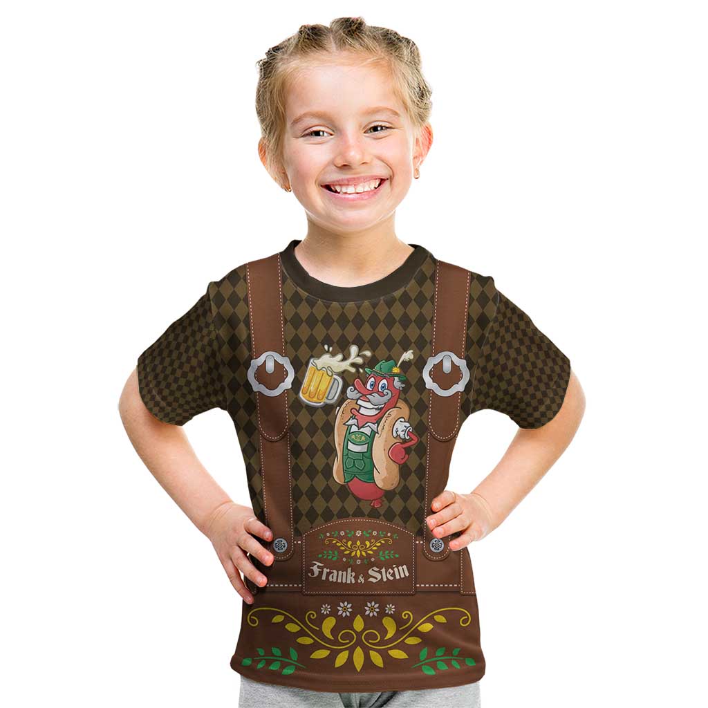 Frank & Stein Oktoberfest Kid T Shirt Beer Festival German Bavarian - Wonder Print Shop
