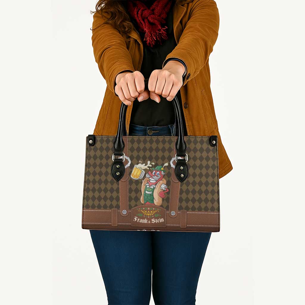 Frank & Stein Oktoberfest Leather Bag Beer Festival German Bavarian - Wonder Print Shop