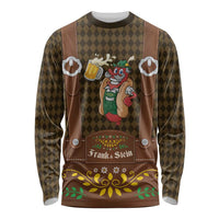 Frank & Stein Oktoberfest Long Sleeve Shirt Beer Festival German Bavarian - Wonder Print Shop