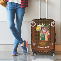 Frank & Stein Oktoberfest Luggage Cover Beer Festival German Bavarian - Wonder Print Shop