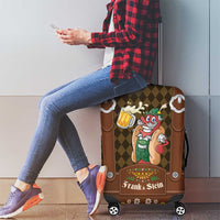 Frank & Stein Oktoberfest Luggage Cover Beer Festival German Bavarian - Wonder Print Shop
