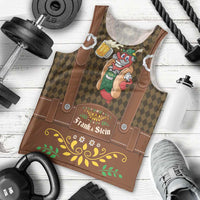 Frank & Stein Oktoberfest Men Tank Top Beer Festival German Bavarian - Wonder Print Shop