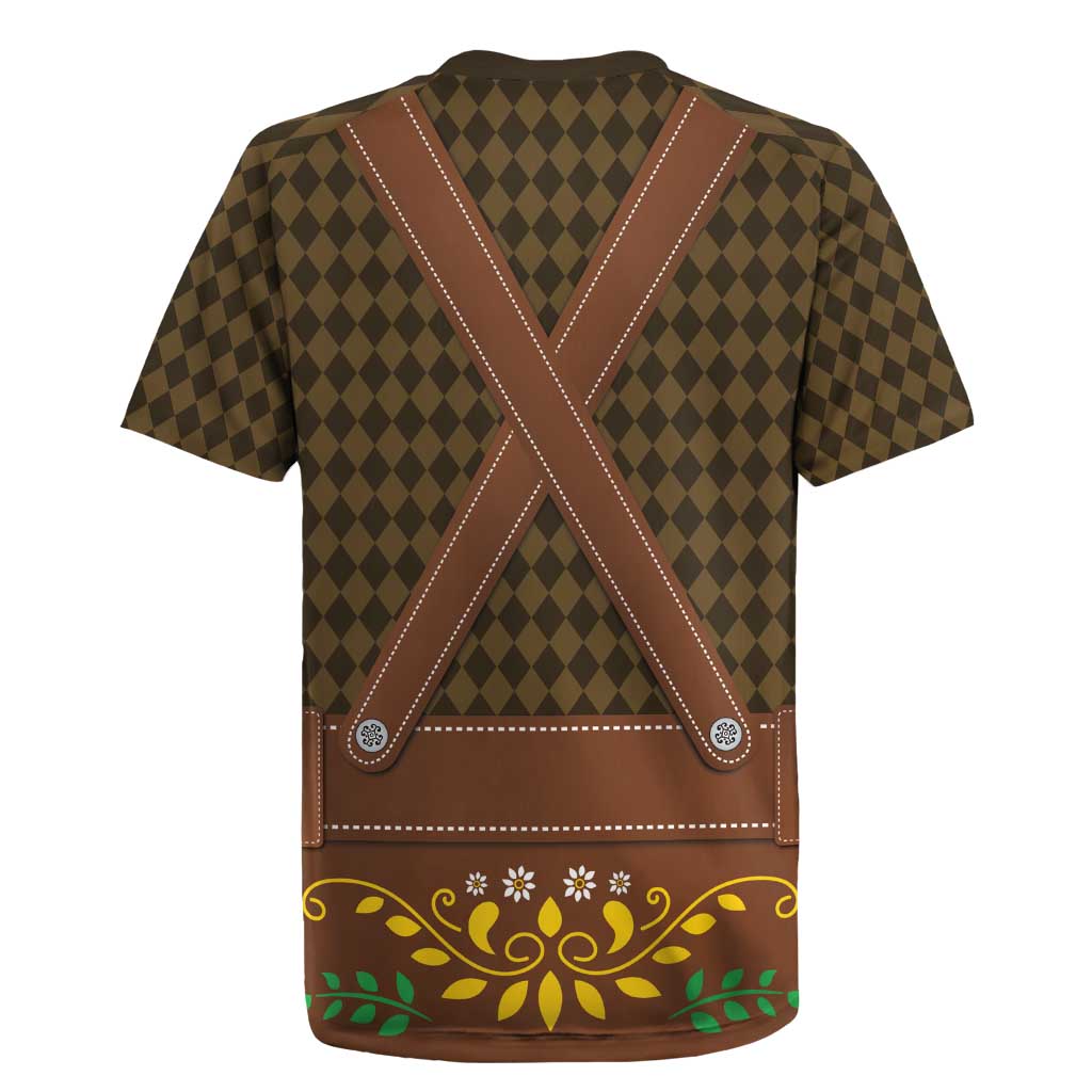 Frank & Stein Oktoberfest Rugby Jersey Beer Festival German Bavarian - Wonder Print Shop