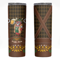 Frank & Stein Oktoberfest Skinny Tumbler Beer Festival German Bavarian - Wonder Print Shop