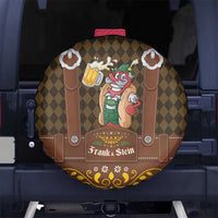 Frank & Stein Oktoberfest Spare Tire Cover Beer Festival German Bavarian - Wonder Print Shop
