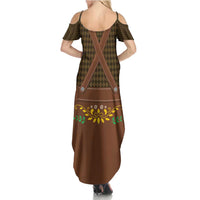 Frank & Stein Oktoberfest Summer Maxi Dress Beer Festival German Bavarian - Wonder Print Shop
