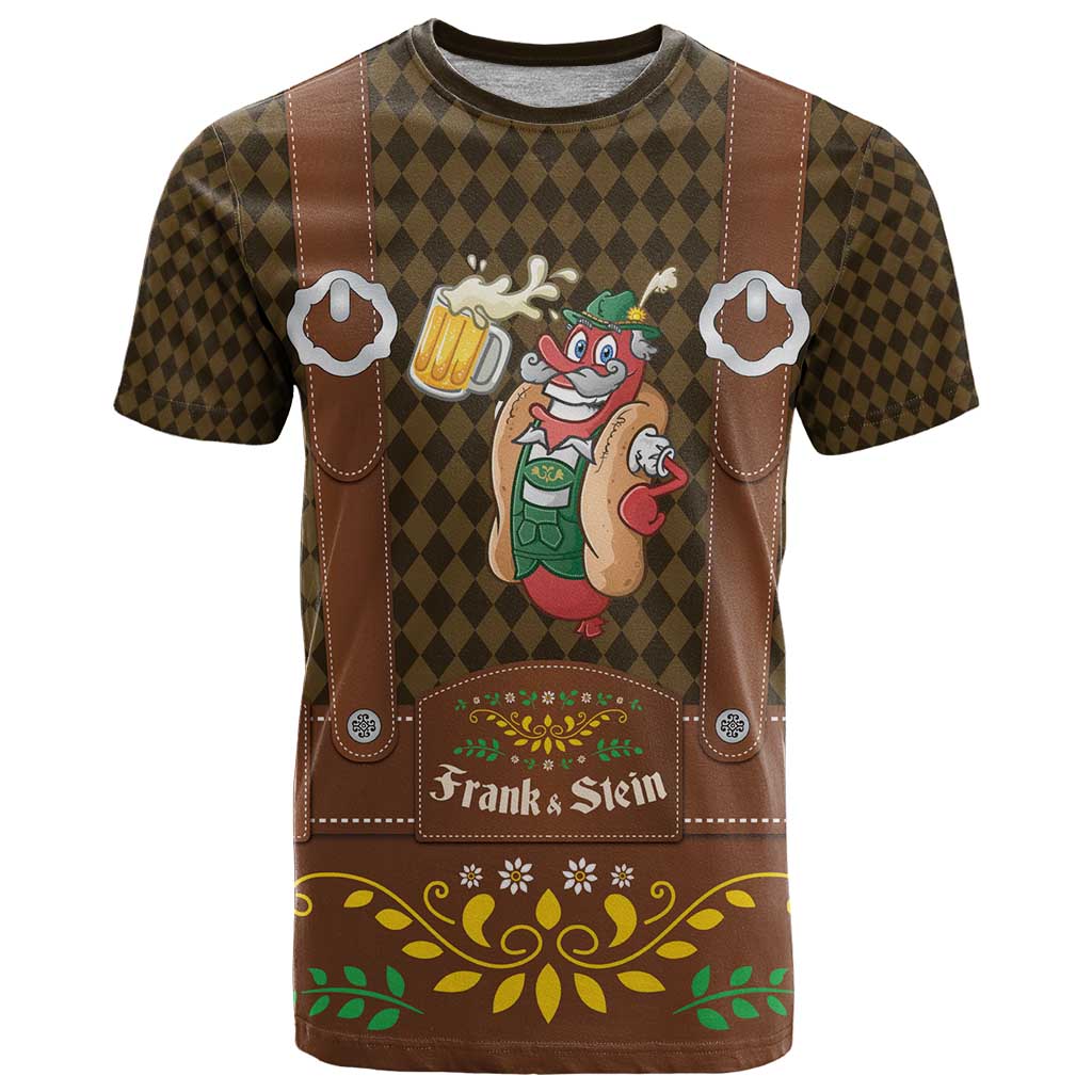 Frank & Stein Oktoberfest T Shirt Beer Festival German Bavarian - Wonder Print Shop