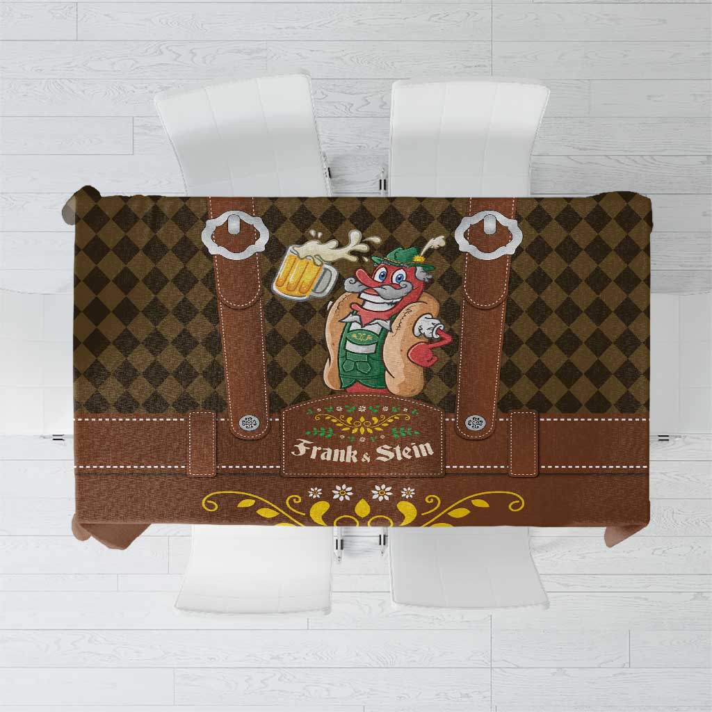 Frank & Stein Oktoberfest Tablecloth Beer Festival German Bavarian - Wonder Print Shop