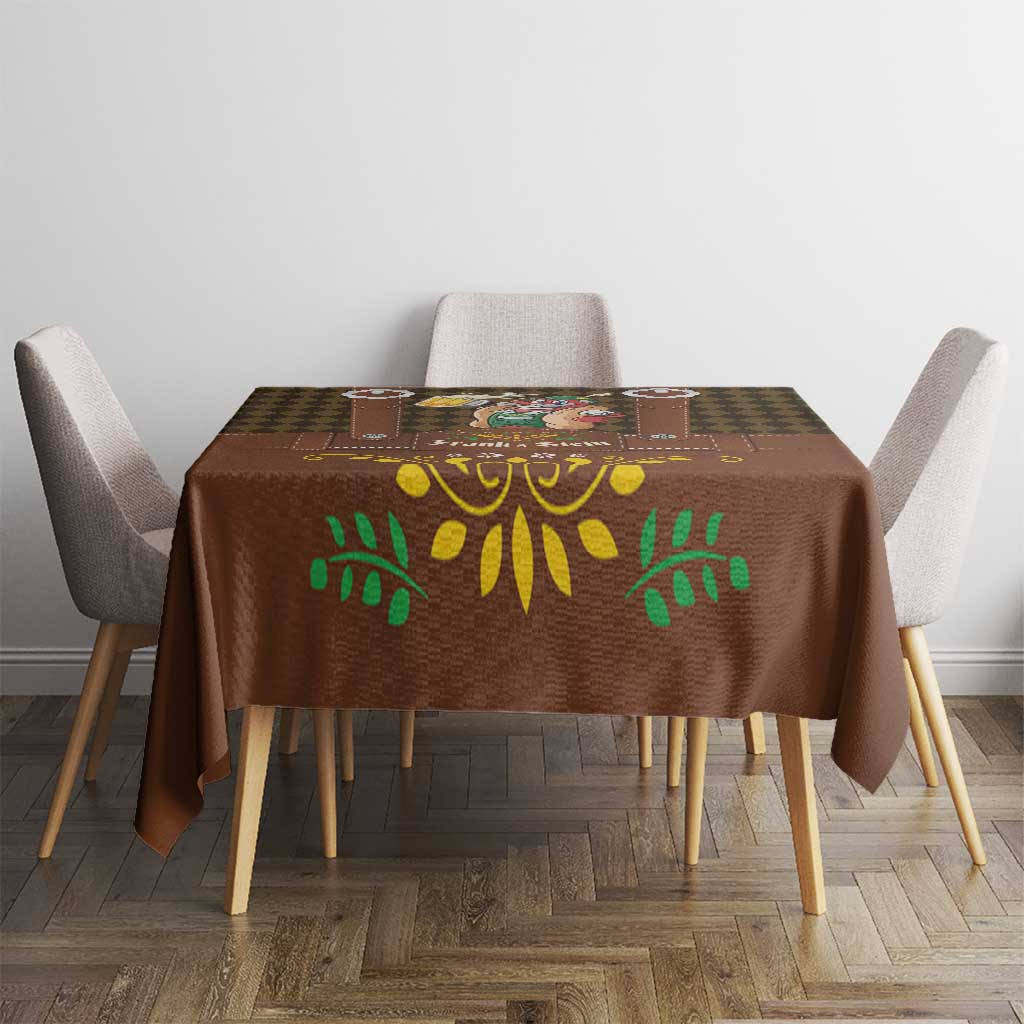 Frank & Stein Oktoberfest Tablecloth Beer Festival German Bavarian - Wonder Print Shop
