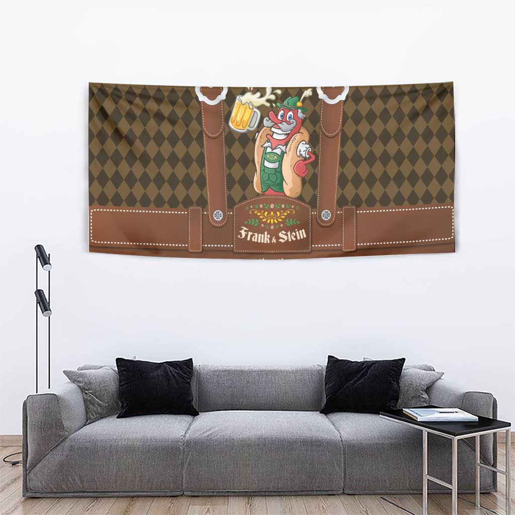 Frank & Stein Oktoberfest Tapestry Beer Festival German Bavarian - Wonder Print Shop