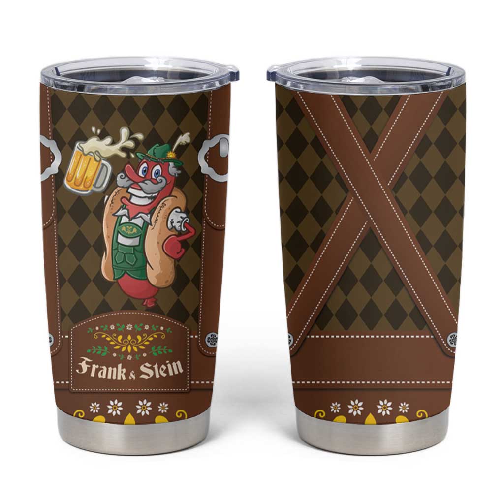 Frank & Stein Oktoberfest Tumbler Cup Beer Festival German Bavarian - Wonder Print Shop