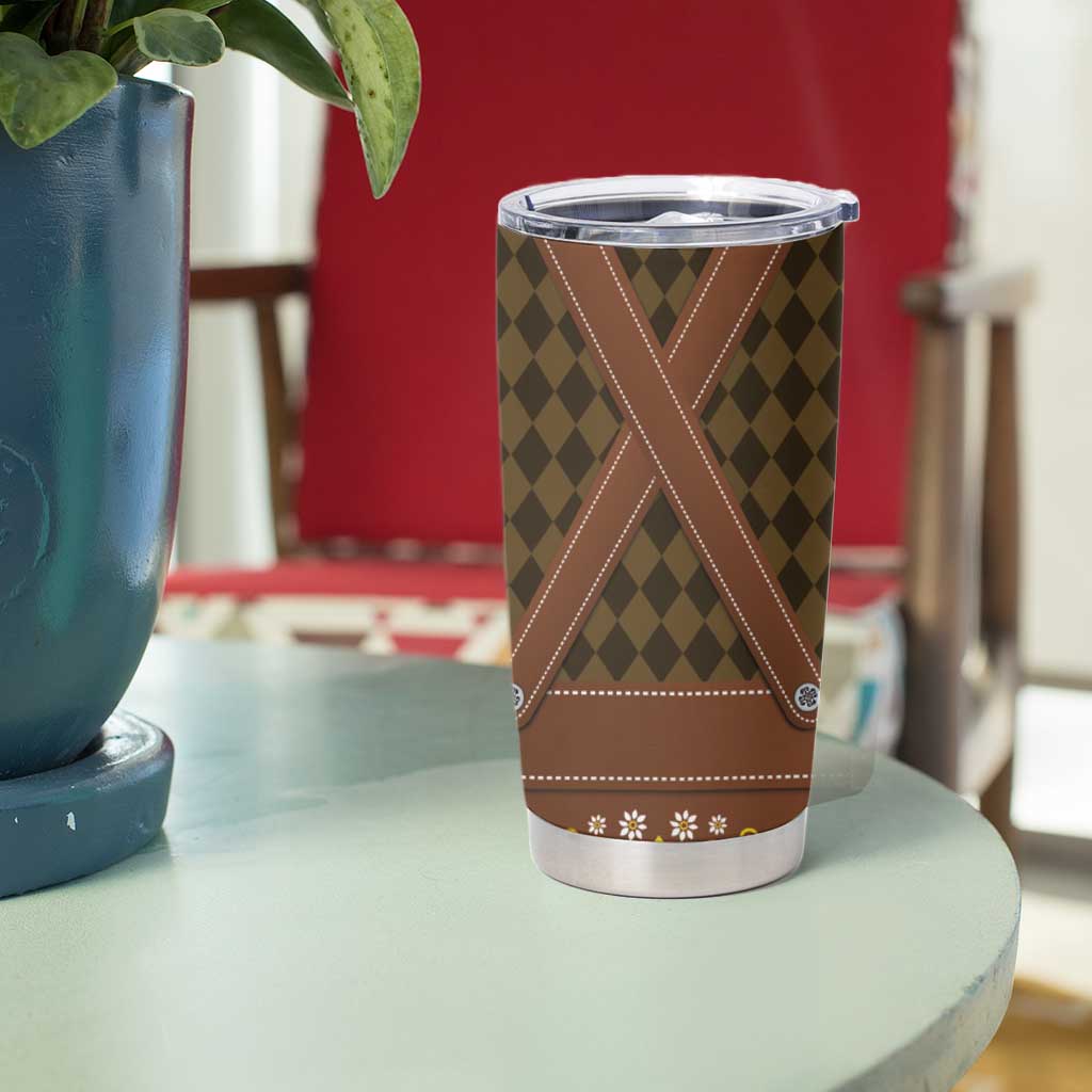 Frank & Stein Oktoberfest Tumbler Cup Beer Festival German Bavarian - Wonder Print Shop