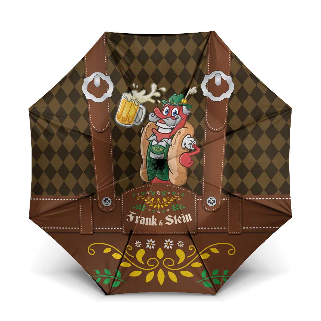 Frank & Stein Oktoberfest Umbrella Beer Festival German Bavarian - Wonder Print Shop