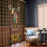 Frank & Stein Oktoberfest Window Curtain Beer Festival German Bavarian - Wonder Print Shop