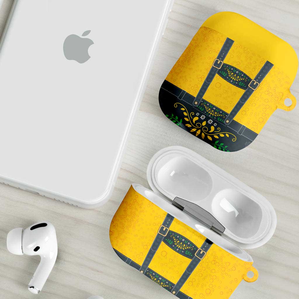 Lederhosen Oktoberfest AirPods Case Bavarian Beer Time - Wonder Print Shop