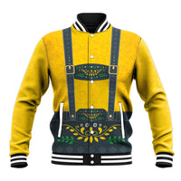 Lederhosen Oktoberfest Baseball Jacket Bavarian Beer Time - Wonder Print Shop