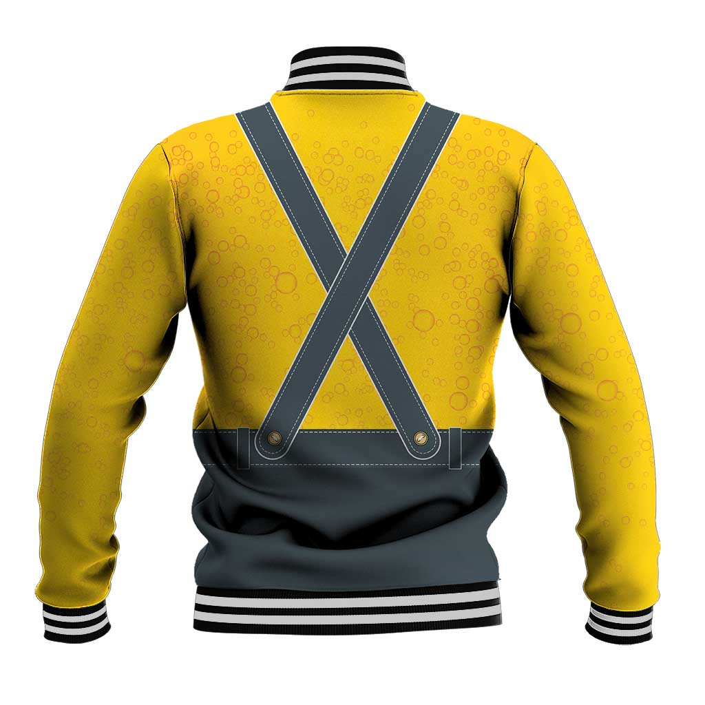 Lederhosen Oktoberfest Baseball Jacket Bavarian Beer Time - Wonder Print Shop