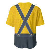 Lederhosen Oktoberfest Baseball Jersey Bavarian Beer Time - Wonder Print Shop
