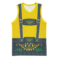 Lederhosen Oktoberfest Basketball Jersey Bavarian Beer Time - Wonder Print Shop