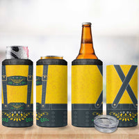 Lederhosen Oktoberfest 4 in 1 Can Cooler Tumbler Bavarian Beer Time - Wonder Print Shop