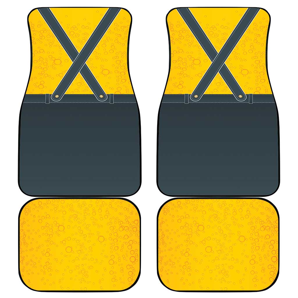 Lederhosen Oktoberfest Car Mats Bavarian Beer Time - Wonder Print Shop