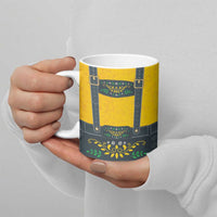 Lederhosen Oktoberfest Ceramic Mug Bavarian Beer Time - Wonder Print Shop