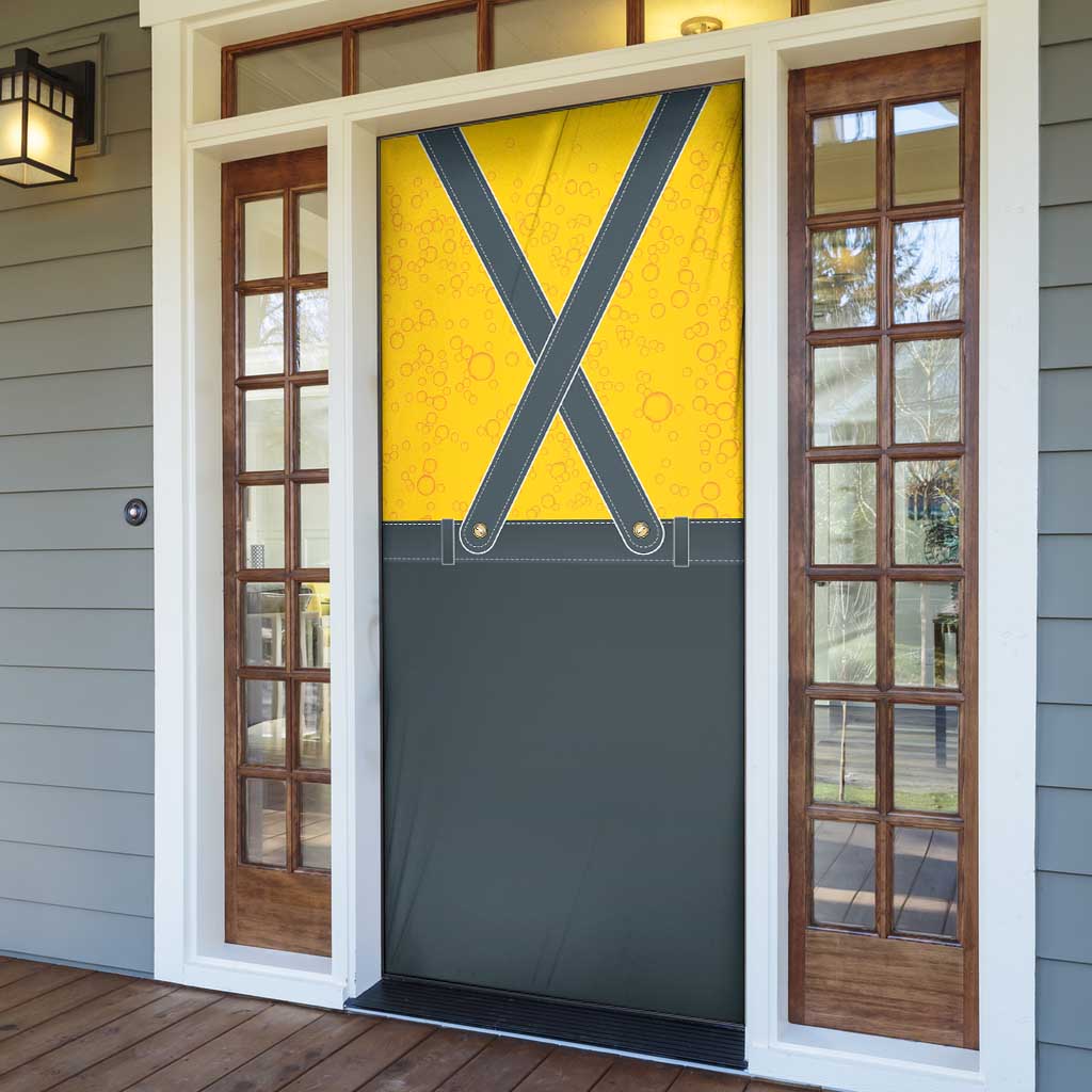 Lederhosen Oktoberfest Door Cover Bavarian Beer Time - Wonder Print Shop