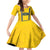 Lederhosen Oktoberfest Family Matching Off Shoulder Short Dress and Hawaiian Shirt Bavarian Beer Time - Wonder Print Shop