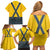 Lederhosen Oktoberfest Family Matching Off Shoulder Short Dress and Hawaiian Shirt Bavarian Beer Time - Wonder Print Shop