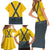 Lederhosen Oktoberfest Family Matching Short Sleeve Bodycon Dress and Hawaiian Shirt Bavarian Beer Time - Wonder Print Shop