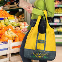 Lederhosen Oktoberfest Grocery Bag Bavarian Beer Time - Wonder Print Shop