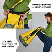 Lederhosen Oktoberfest Grocery Bag Bavarian Beer Time - Wonder Print Shop