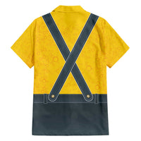 Lederhosen Oktoberfest Hawaiian Shirt Bavarian Beer Time - Wonder Print Shop