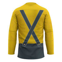 Lederhosen Oktoberfest Hockey Jersey Bavarian Beer Time - Wonder Print Shop