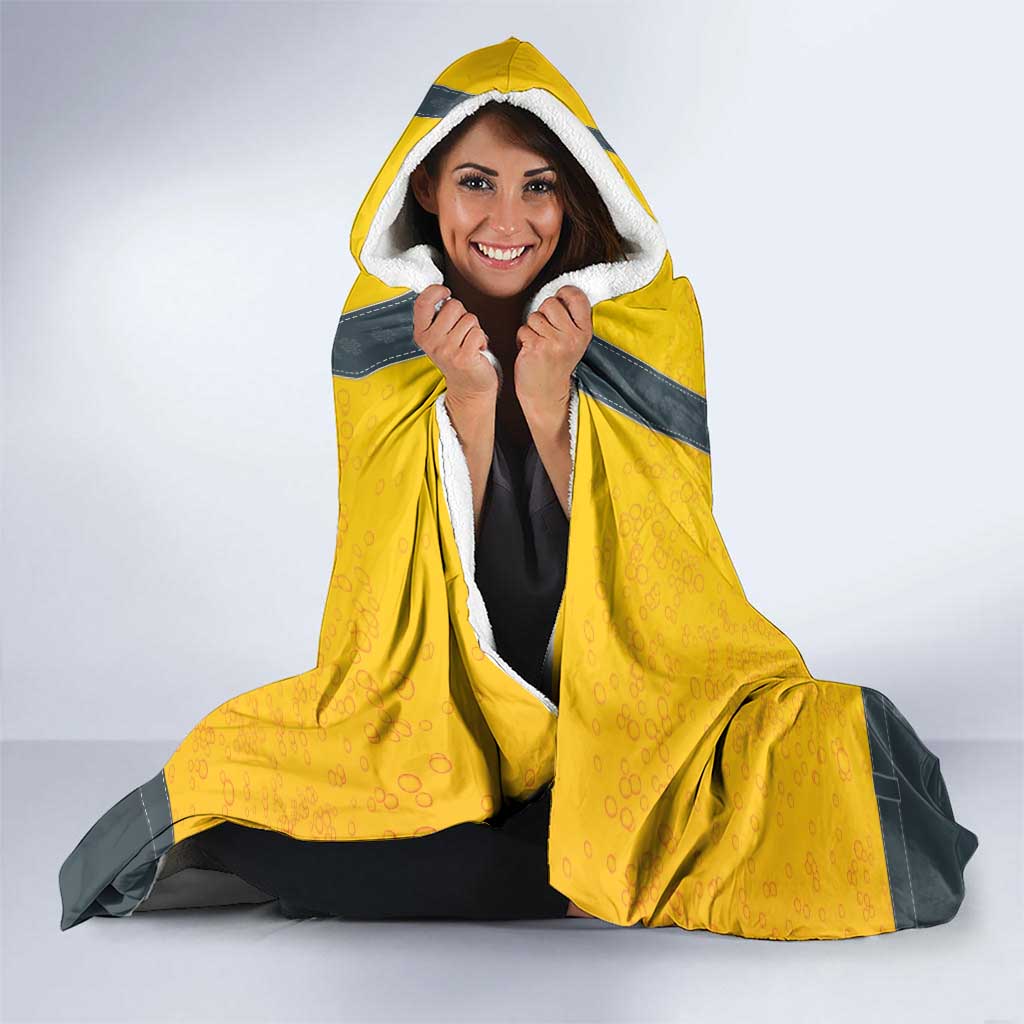 Lederhosen Oktoberfest Hooded Blanket Bavarian Beer Time - Wonder Print Shop