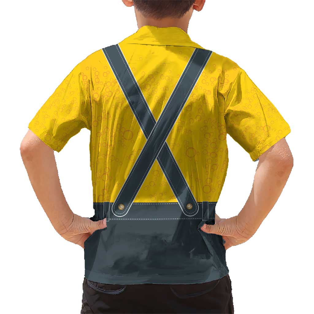 Lederhosen Oktoberfest Kid Hawaiian Shirt Bavarian Beer Time - Wonder Print Shop