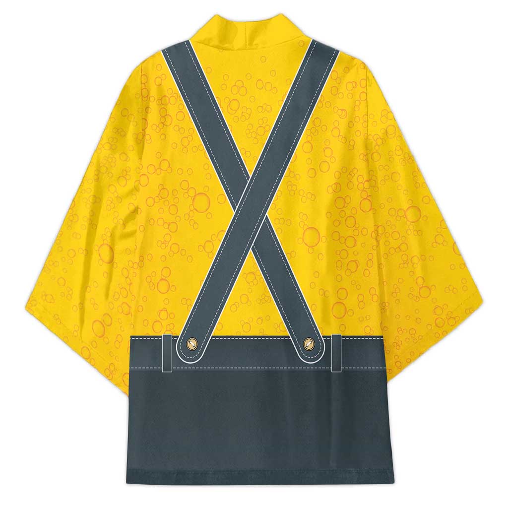 Lederhosen Oktoberfest Kimono Bavarian Beer Time - Wonder Print Shop