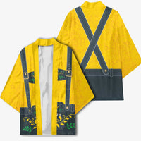 Lederhosen Oktoberfest Kimono Bavarian Beer Time - Wonder Print Shop