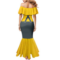 Lederhosen Oktoberfest Mermaid Dress Bavarian Beer Time - Wonder Print Shop