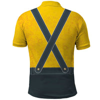 Lederhosen Oktoberfest Polo Shirt Bavarian Beer Time - Wonder Print Shop