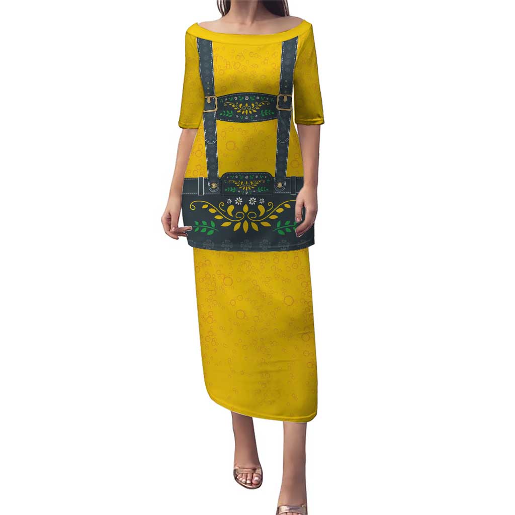 Lederhosen Oktoberfest Puletasi Bavarian Beer Time - Wonder Print Shop