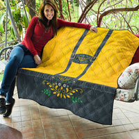 Lederhosen Oktoberfest Quilt Bavarian Beer Time - Wonder Print Shop