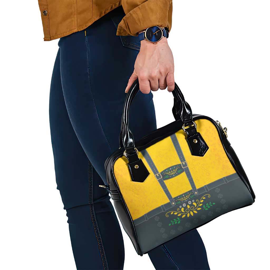 Lederhosen Oktoberfest Shoulder Handbag Bavarian Beer Time - Wonder Print Shop