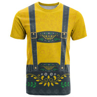 Lederhosen Oktoberfest T Shirt Bavarian Beer Time - Wonder Print Shop