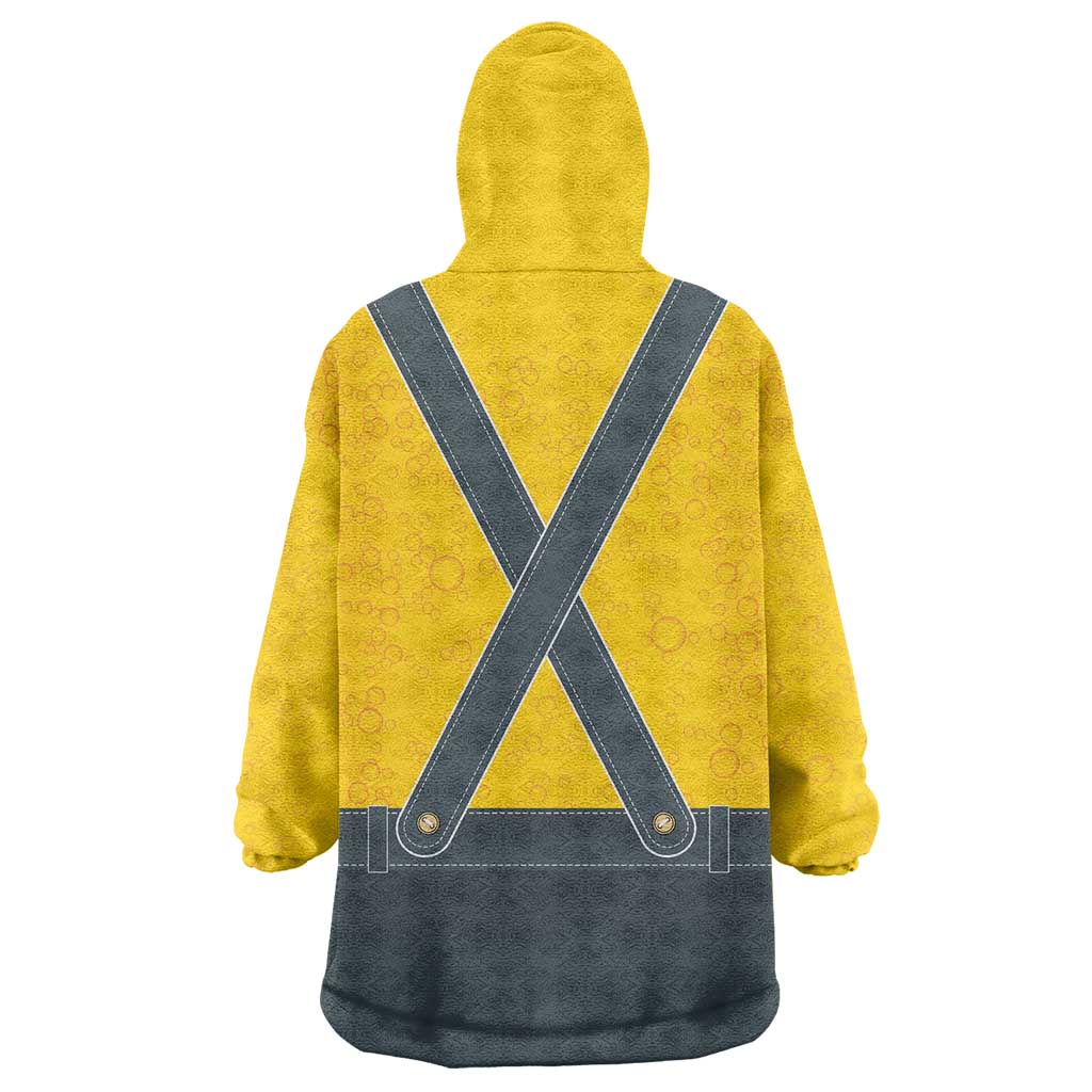 Lederhosen Oktoberfest Wearable Blanket Hoodie Bavarian Beer Time - Wonder Print Shop