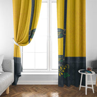 Lederhosen Oktoberfest Window Curtain Bavarian Beer Time - Wonder Print Shop